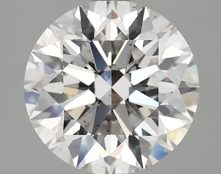 2.56 ct. round Lab Grown Diamond front image