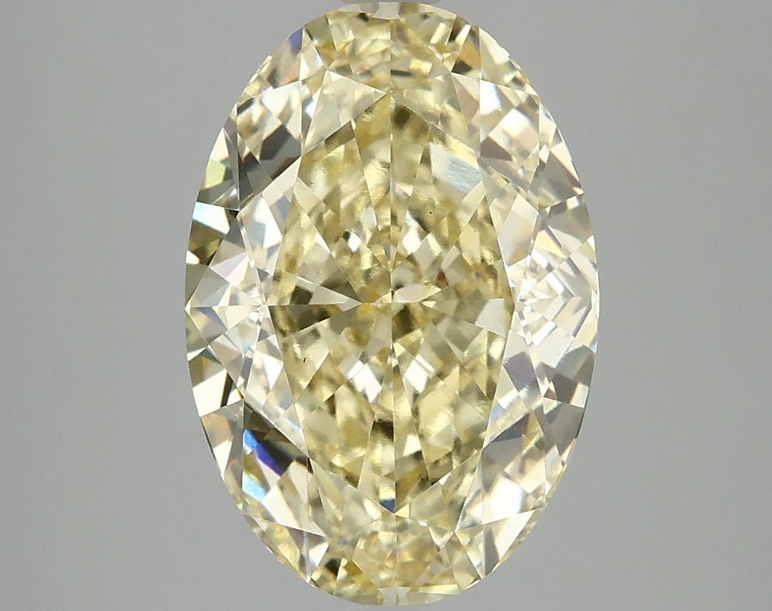 5.07 ct. oval Lab Grown Diamond front image