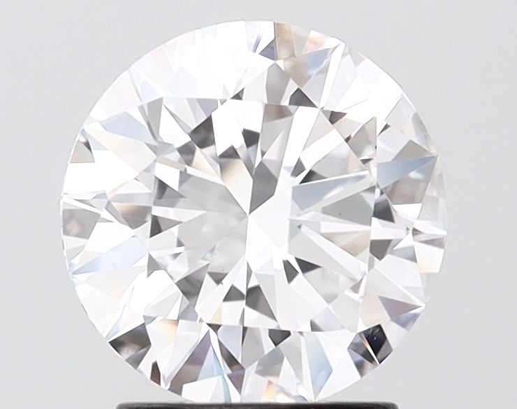 2.01 ct. round Lab Grown Diamond front image