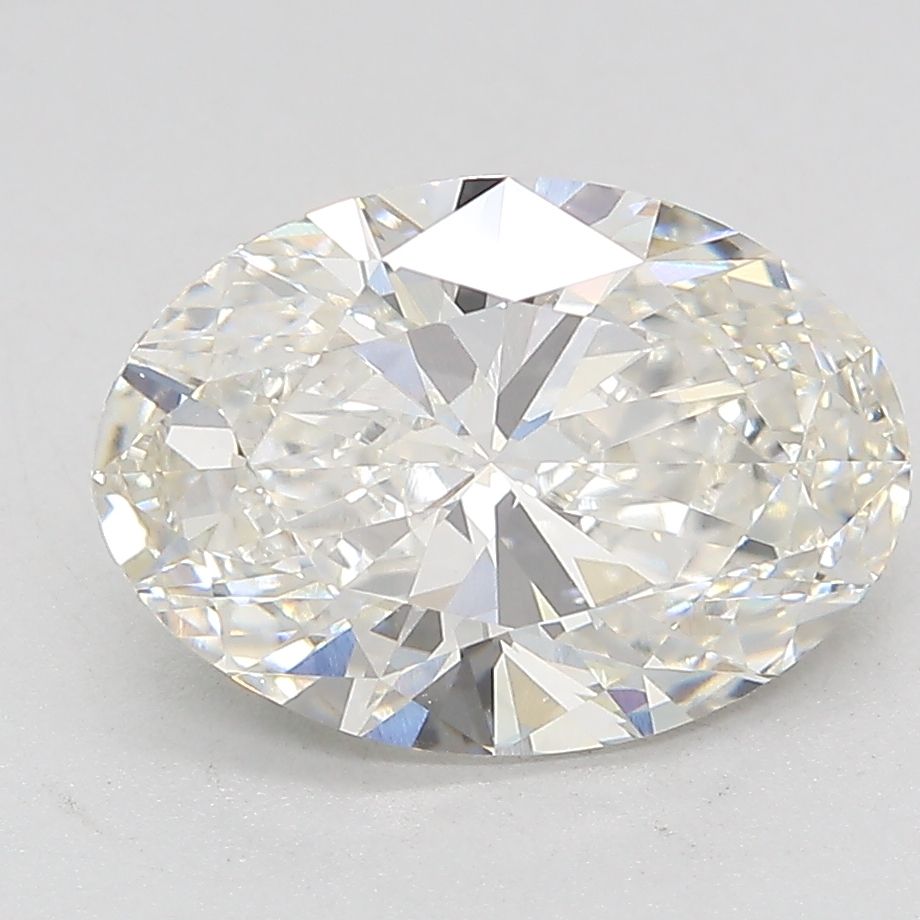 3.30 ct. oval Lab Grown Diamond front image