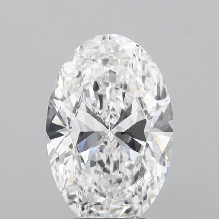 3.01 ct. oval Lab Grown Diamond front image
