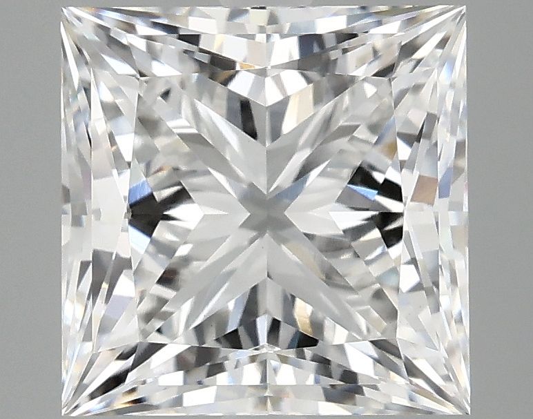 4.18 ct. princess Lab Grown Diamond front image