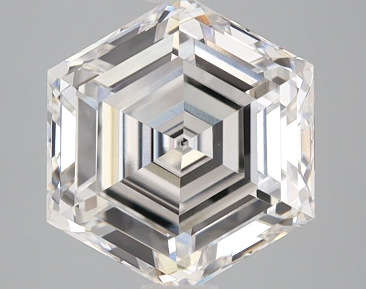 2.1 ct lab-grown Hexagonal Diamond