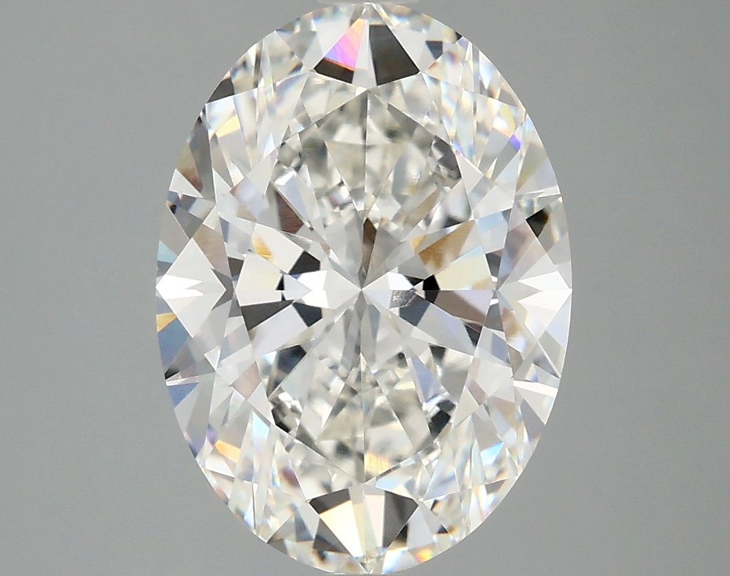 4.06 ct. oval Lab Grown Diamond front image