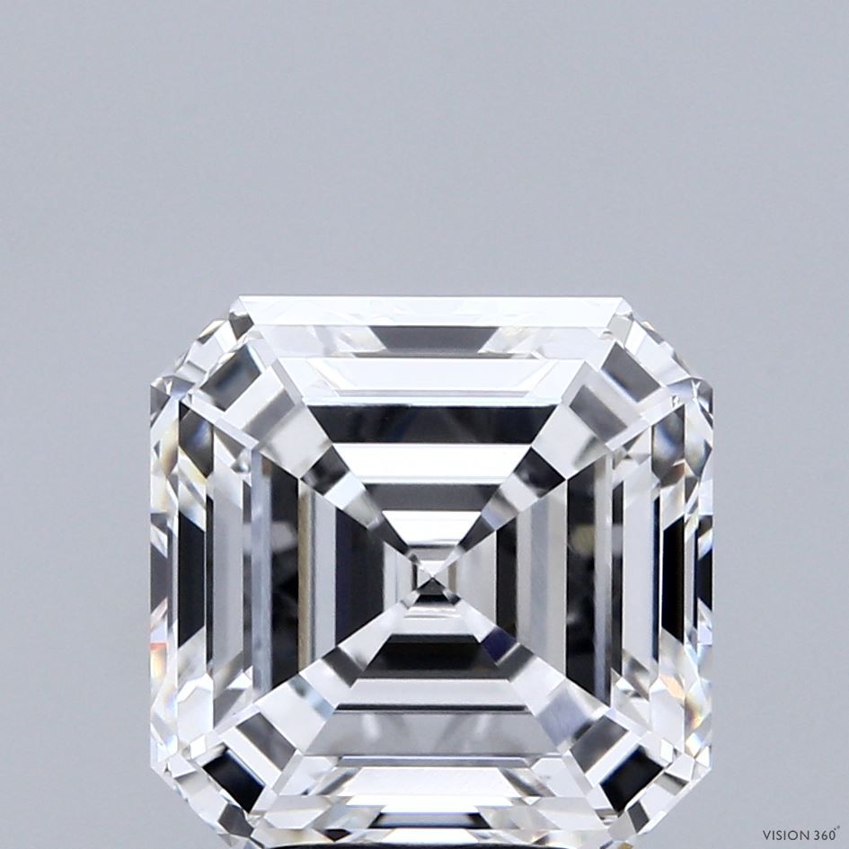 5.03 ct lab-grown Asscher Diamond