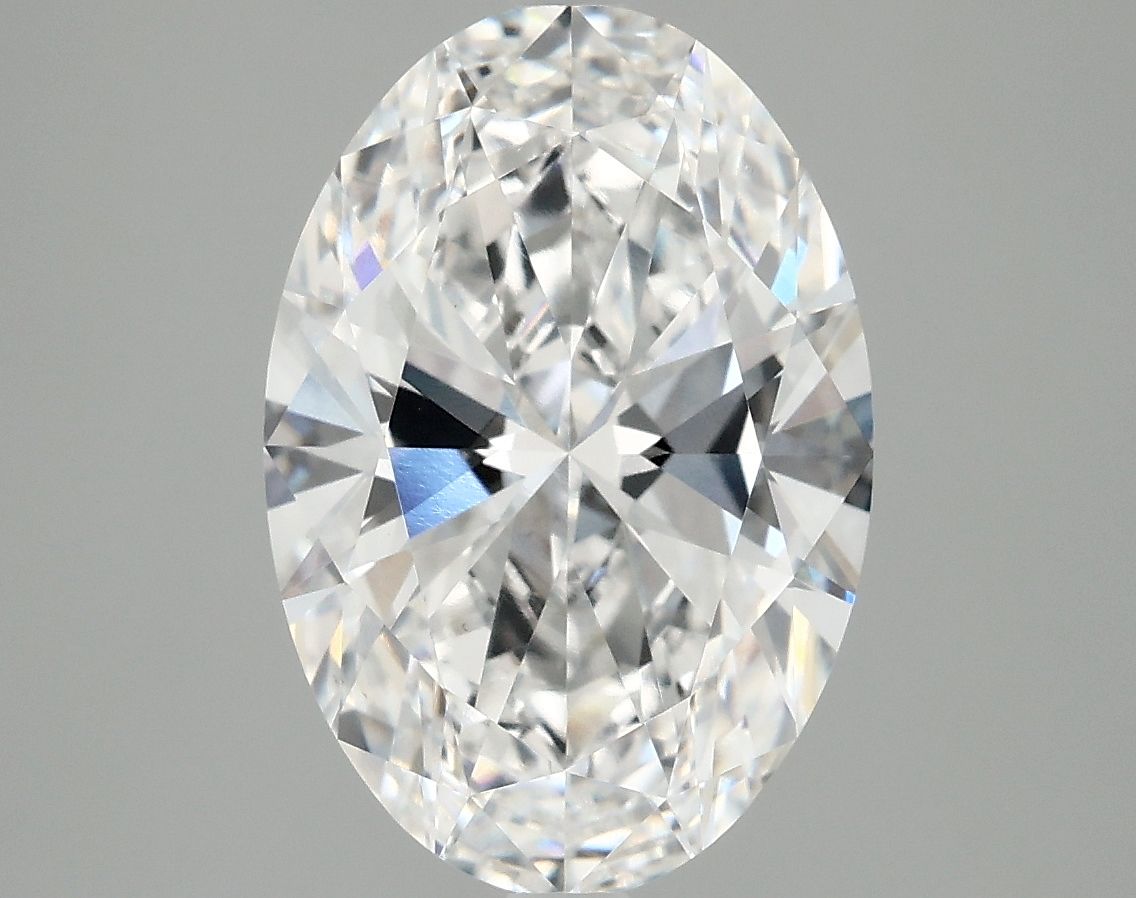 3.93 ct. oval Lab Grown Diamond front image
