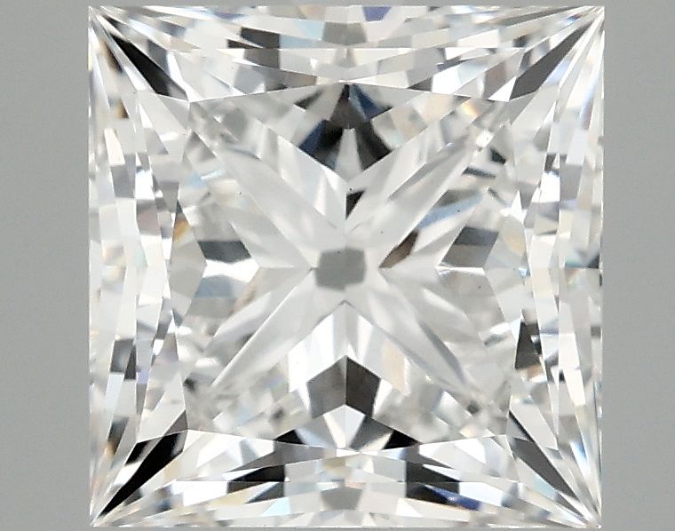 4.13 ct. princess Lab Grown Diamond front image