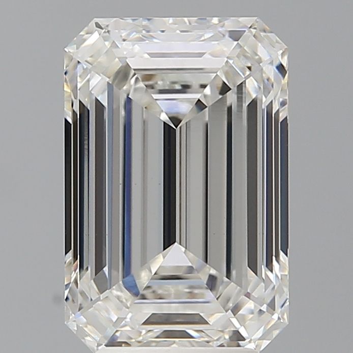 4.57 ct. emerald Lab Grown Diamond front image
