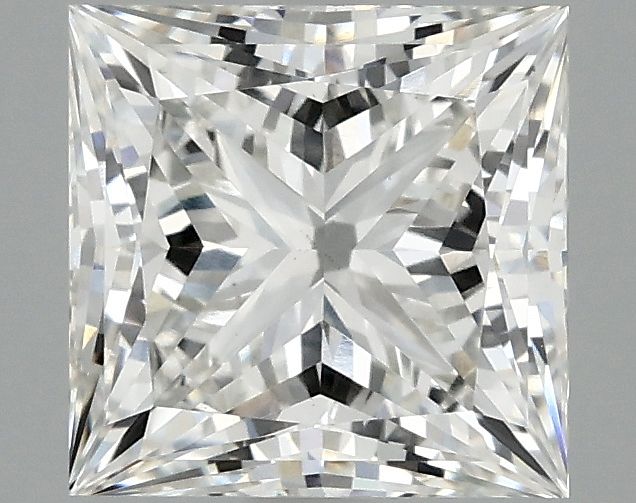 2.10 ct. princess Lab Grown Diamond front image