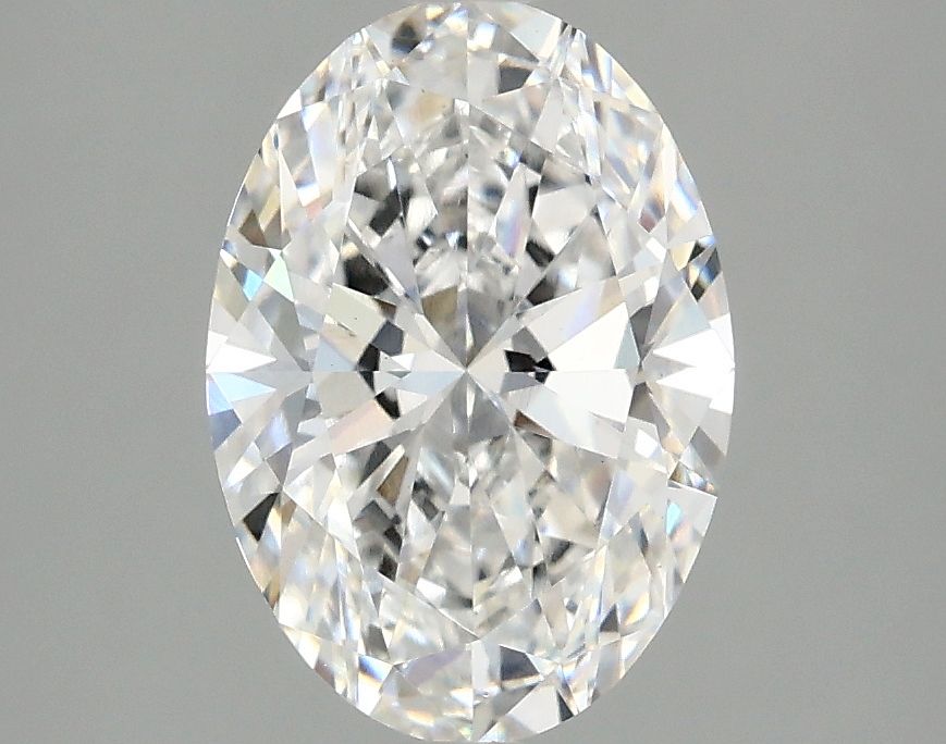 2.10 ct. oval Lab Grown Diamond front image