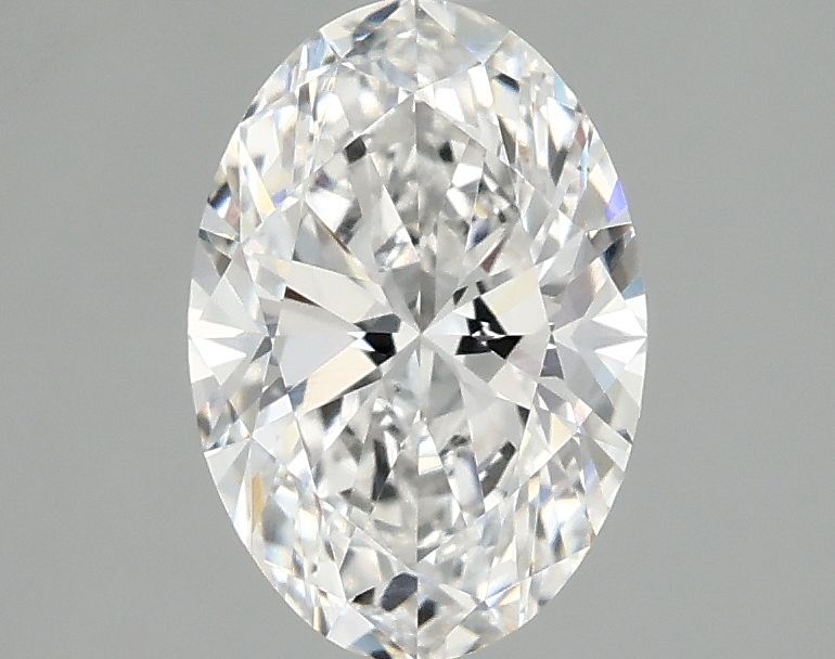 1.42 ct. oval Lab Grown Diamond front image