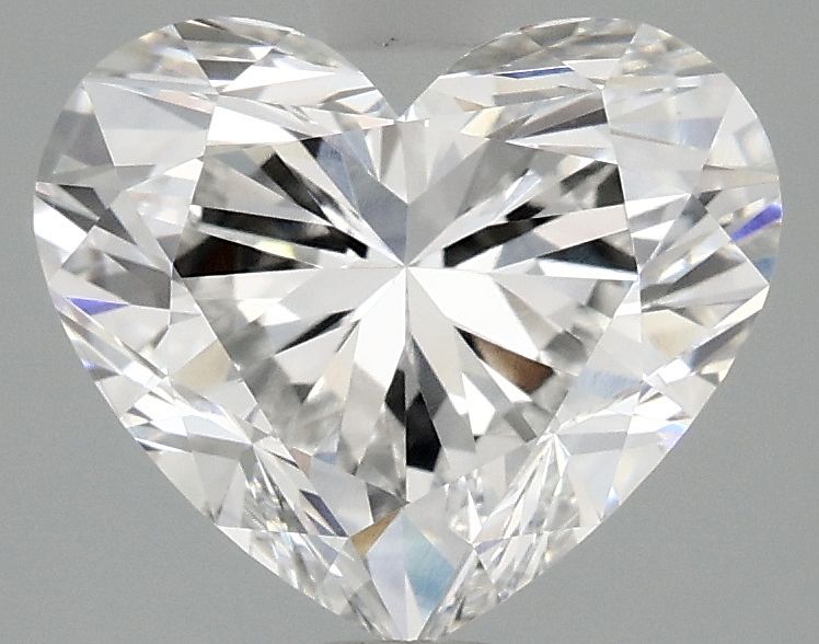 3.06 carat e VS1 EX Cut IGI heart diamond