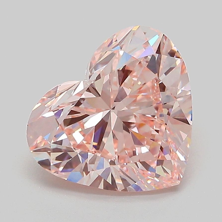 2.97 ct. heart Lab Grown Diamond front image