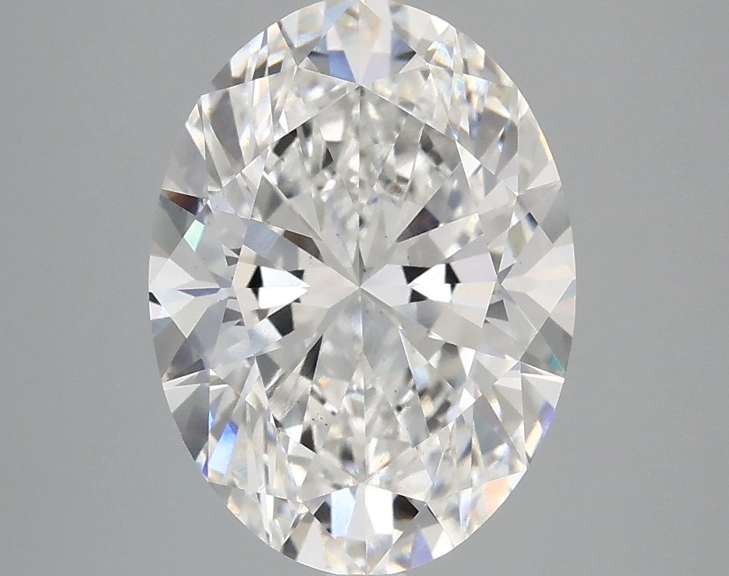 4.05 ct. oval Lab Grown Diamond front image