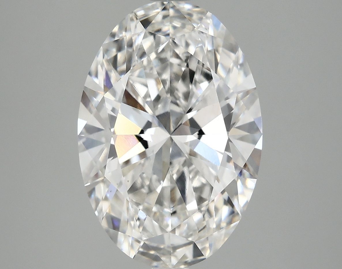 3.70 ct. oval Lab Grown Diamond front image