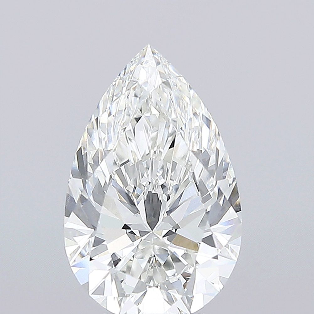 6.06 ct. pear Lab Grown Diamond front image