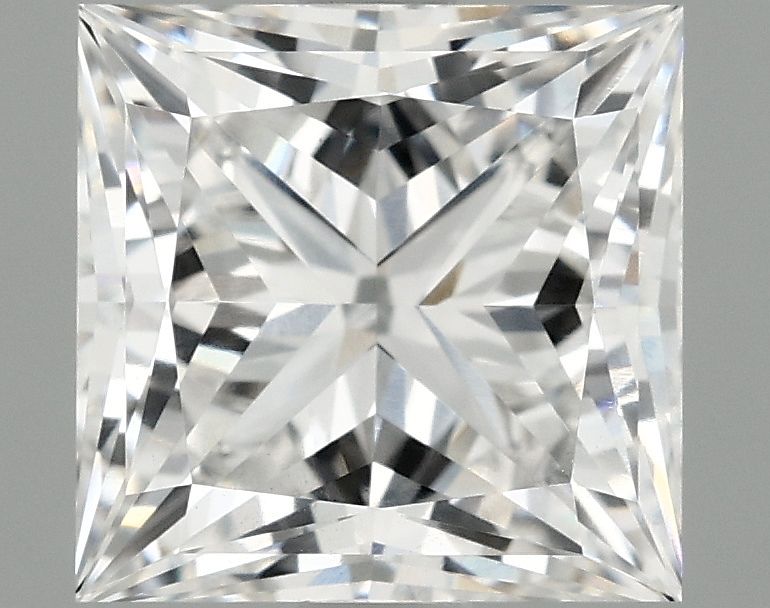 2.10 ct. princess Lab Grown Diamond front image