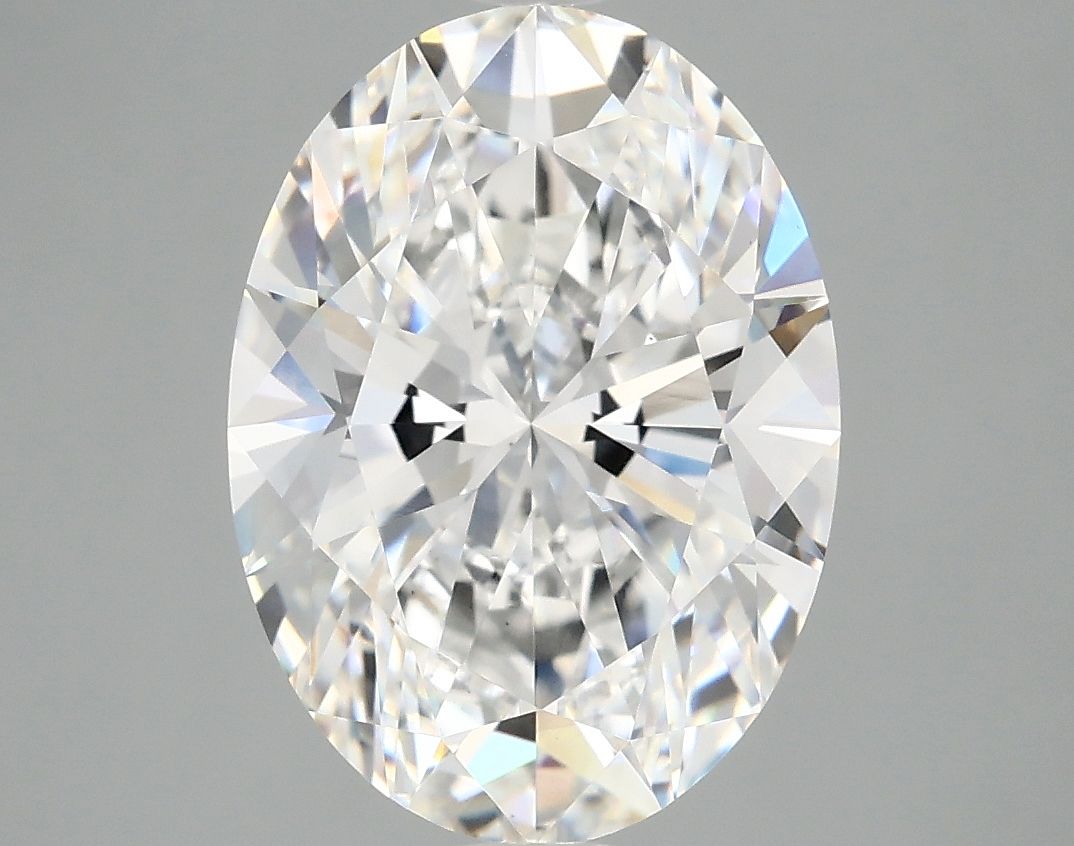 4.10 ct. oval Lab Grown Diamond front image