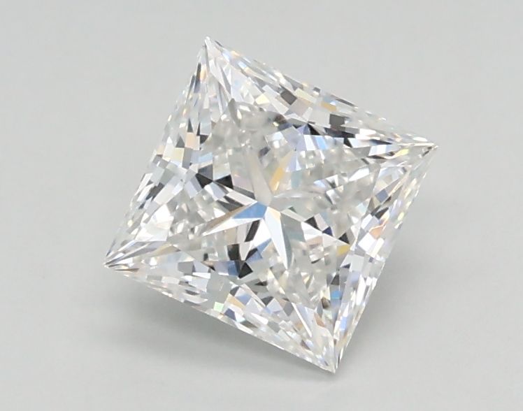 0.86 ct lab-grown Princess Diamond