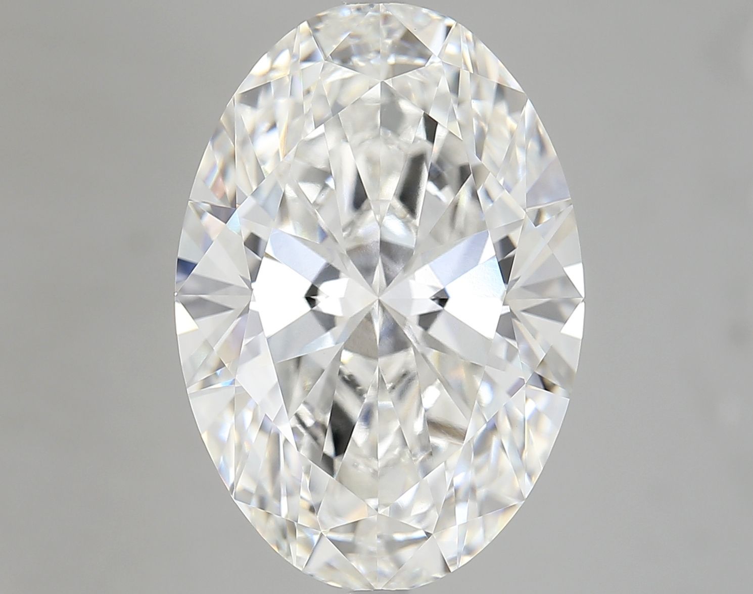10.10 ct. oval Lab Grown Diamond front image