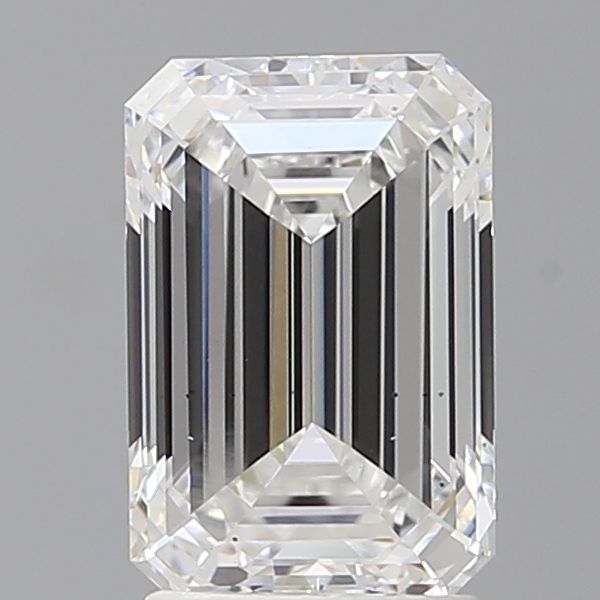 2.56 ct. emerald Lab Grown Diamond front image