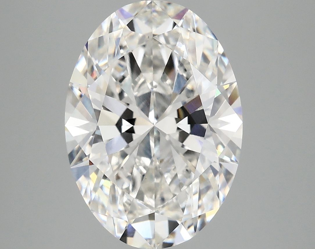 4.10 ct. oval Lab Grown Diamond front image