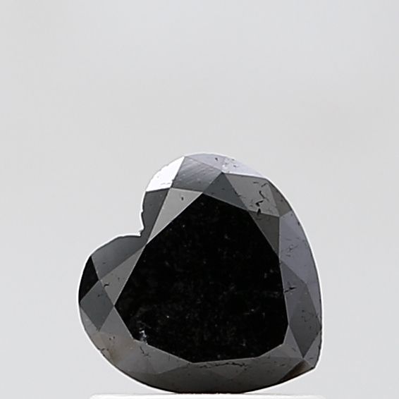 1.06 Carat Heart Diamond Black VS2