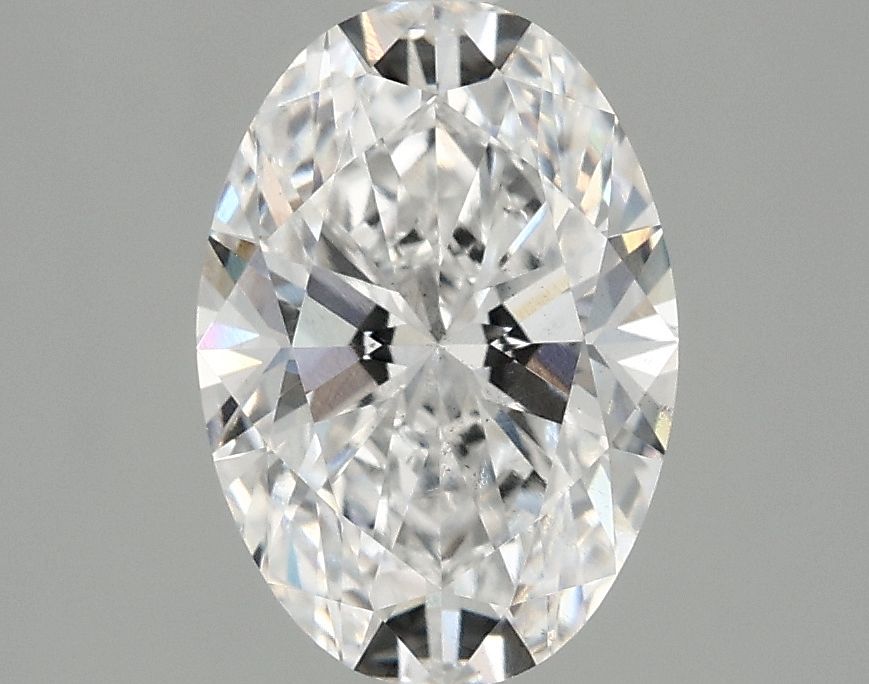 2.10 ct. oval Lab Grown Diamond front image