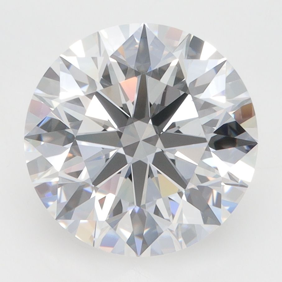 Diament LG okrągły, 4.11 ct, D, VVS1, szlif EX