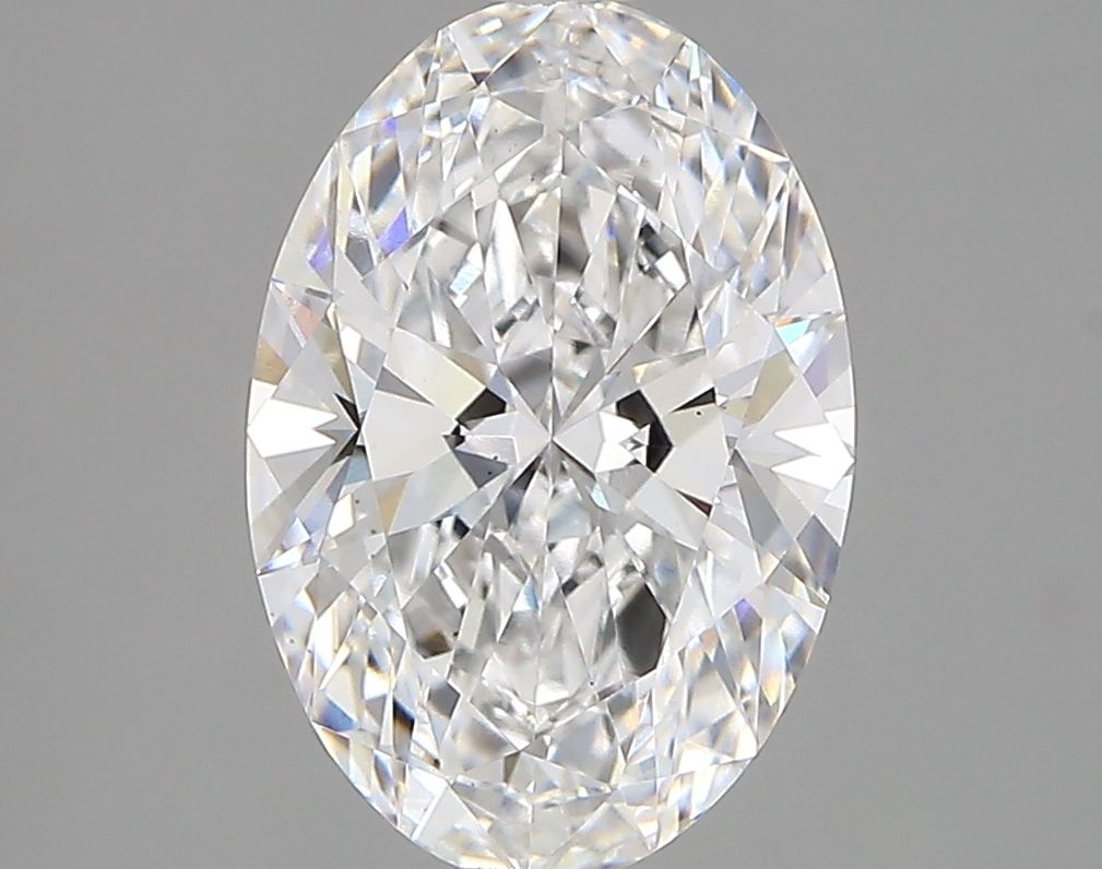 2.73 ct. oval Lab Grown Diamond front image