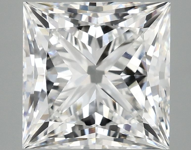 4.17 ct. princess Lab Grown Diamond front image