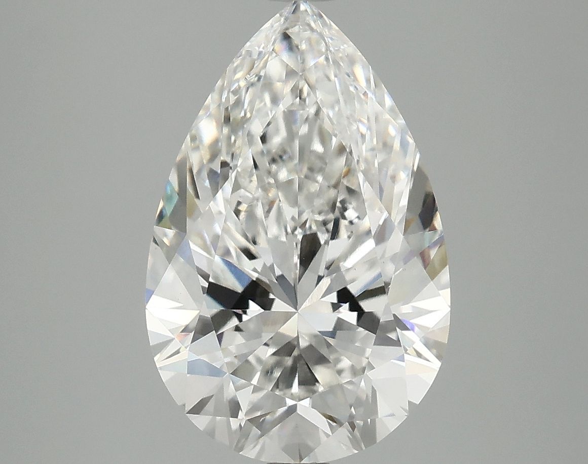 4.10 ct. pear Lab Grown Diamond front image