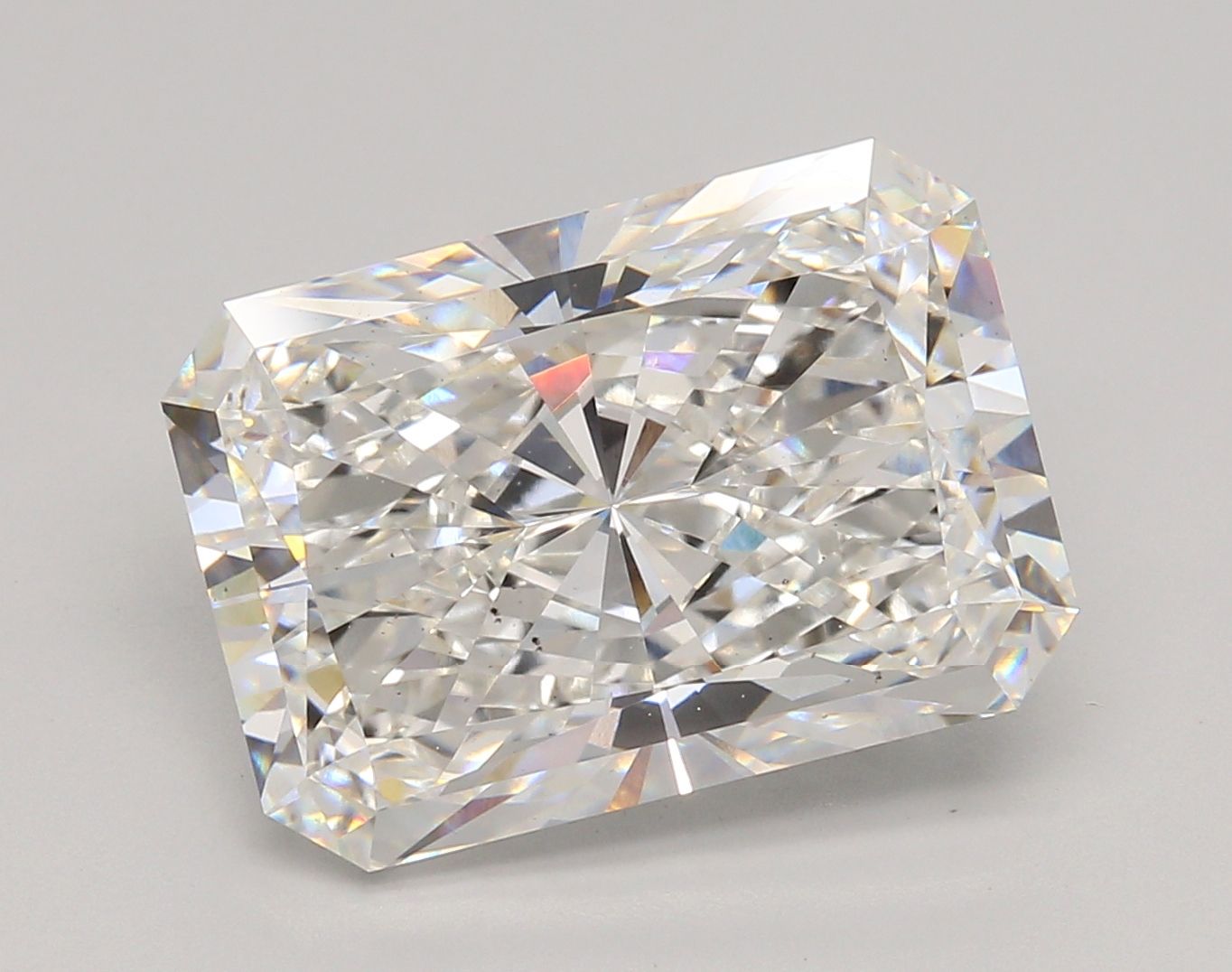 8.53 ct. radiant Lab Grown Diamond front image