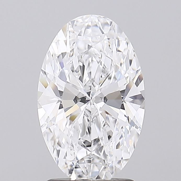 2.02 ct. oval Lab Grown Diamond front image