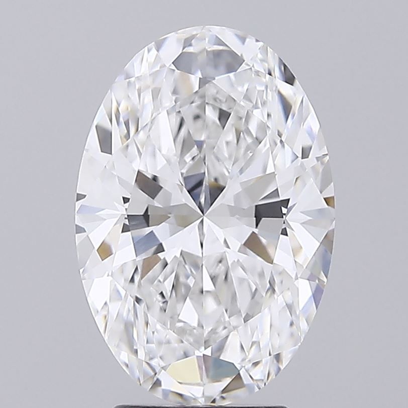 4.04 ct. oval Lab Grown Diamond front image
