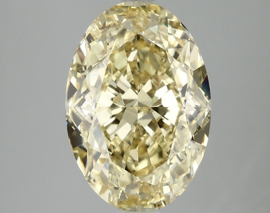 5.06 ct. oval Lab Grown Diamond front image