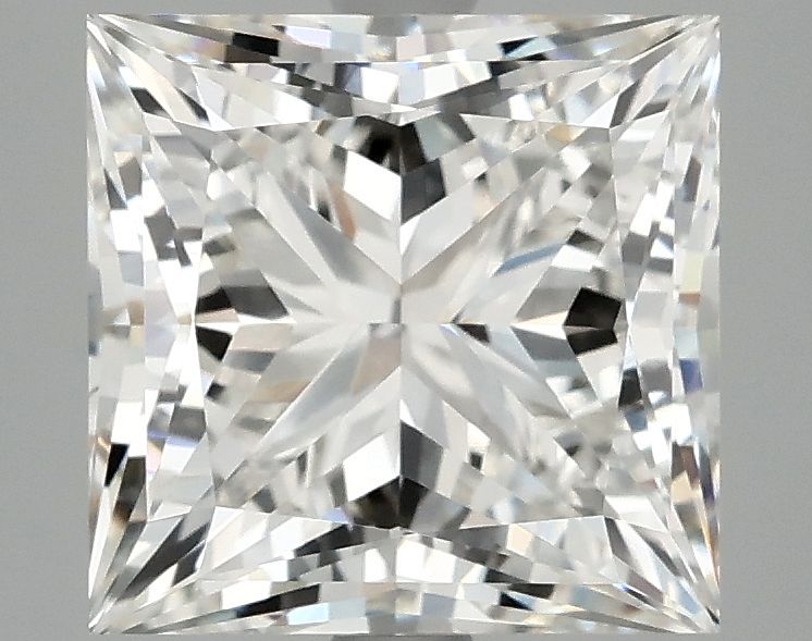 4.19 ct. princess Lab Grown Diamond front image