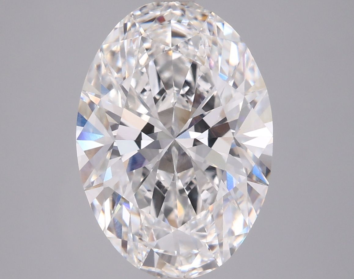 5.06 ct. oval Lab Grown Diamond front image