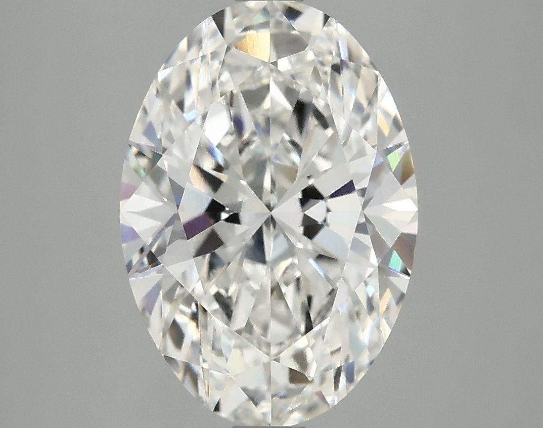 3.87 ct. oval Lab Grown Diamond front image