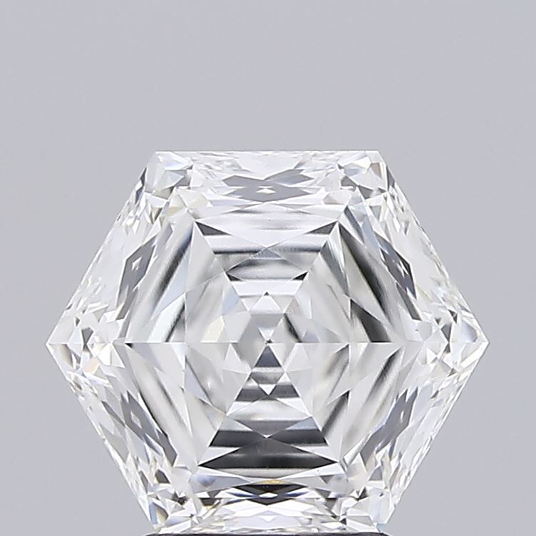 3 ct lab-grown Hexagonal Diamond