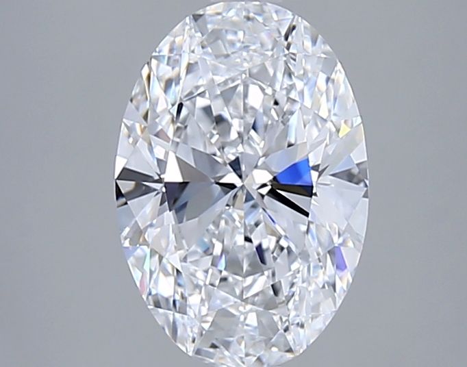2.03 ct. oval Lab Grown Diamond front image