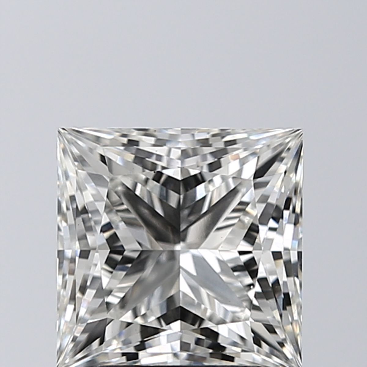 2.75 ct. princess Lab Grown Diamond front image