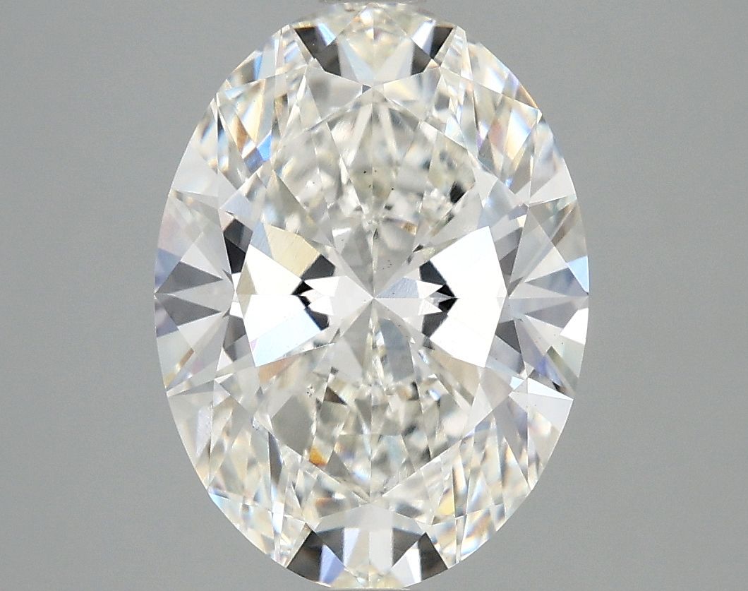 3.90 ct. oval Lab Grown Diamond front image