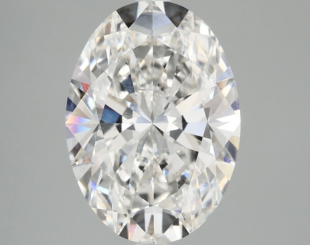 4.10 ct. oval Lab Grown Diamond front image