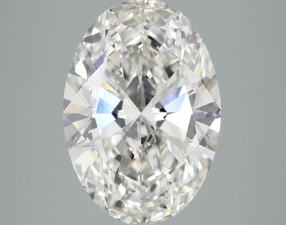 3.95 ct. oval Lab Grown Diamond front image