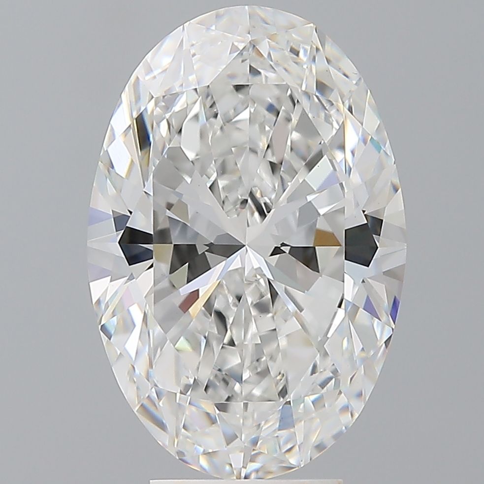 5.59 ct. oval Lab Grown Diamond front image