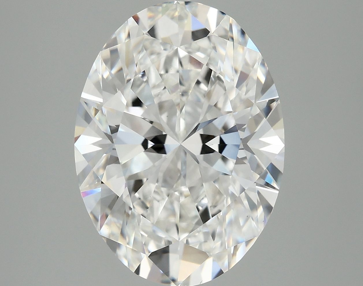 4.08 ct. oval Lab Grown Diamond front image