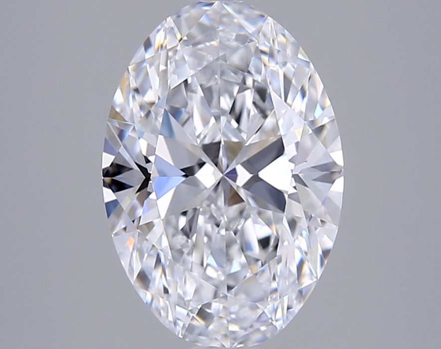 2.01 ct. oval Lab Grown Diamond front image