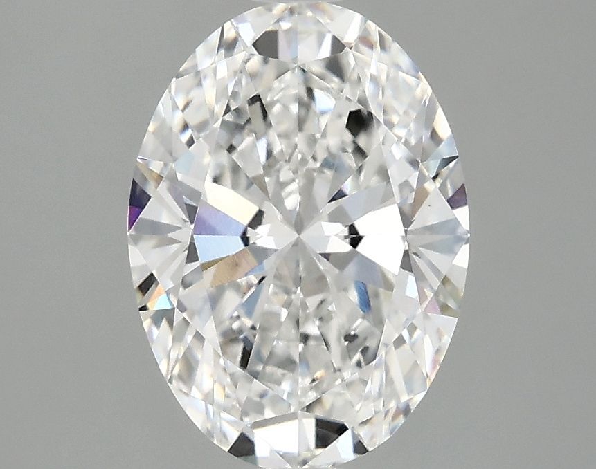 2.01 ct. oval Lab Grown Diamond front image