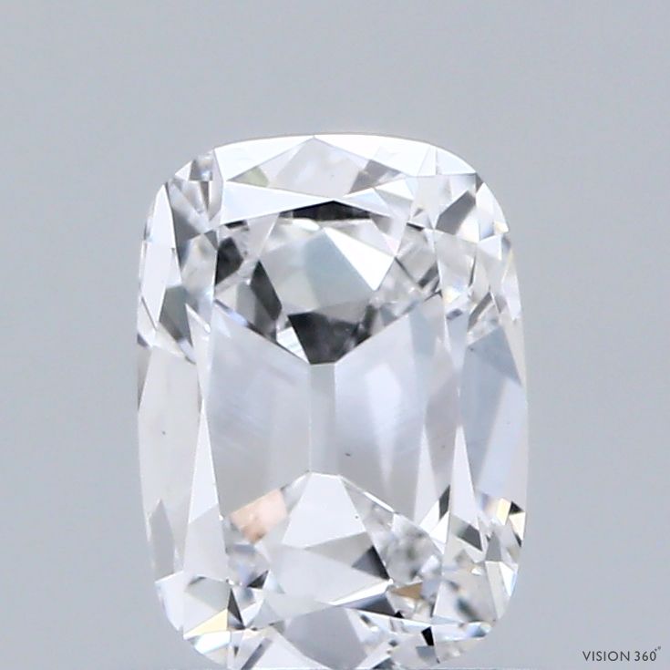 1 ct lab-grown Cushion brilliant Diamond